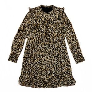 Cheetah Print Prairie Dress